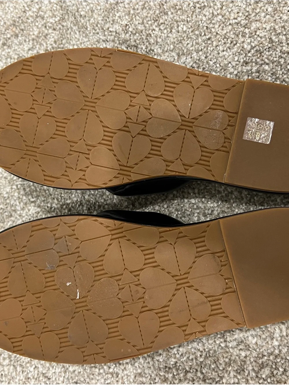 Kate Spade Black Leather Rio Slide Sandals